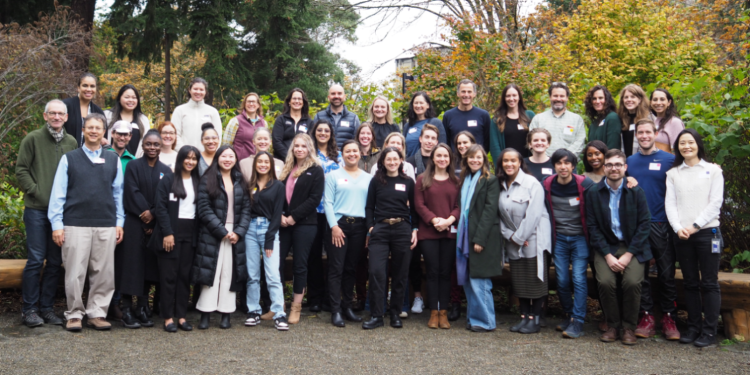 Department staff, faculty, trainee group photo