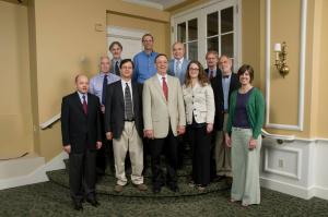 Dr. Kalus with UW Dermatology faculty in 2009.