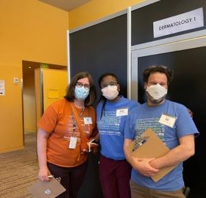 (l-r) Drs. Andrea Kalus, Linda Oyesiku & Jay Vary