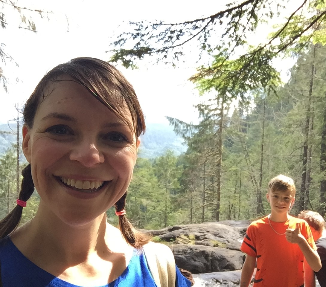 Steph Timm hiking